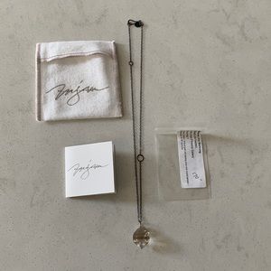 Sterling Rock Crystal Pendant